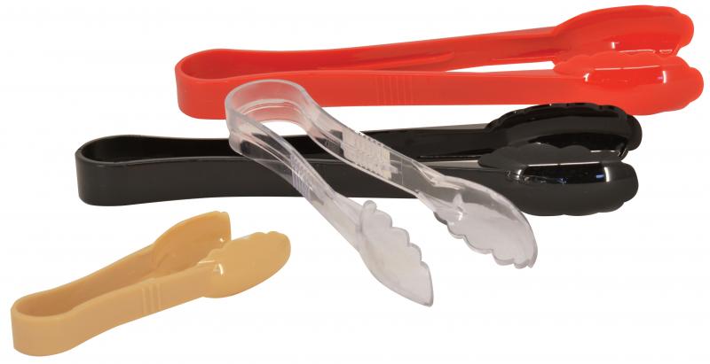 Omcan 80156 9-inch Red Polycarbonate Scallop Tong