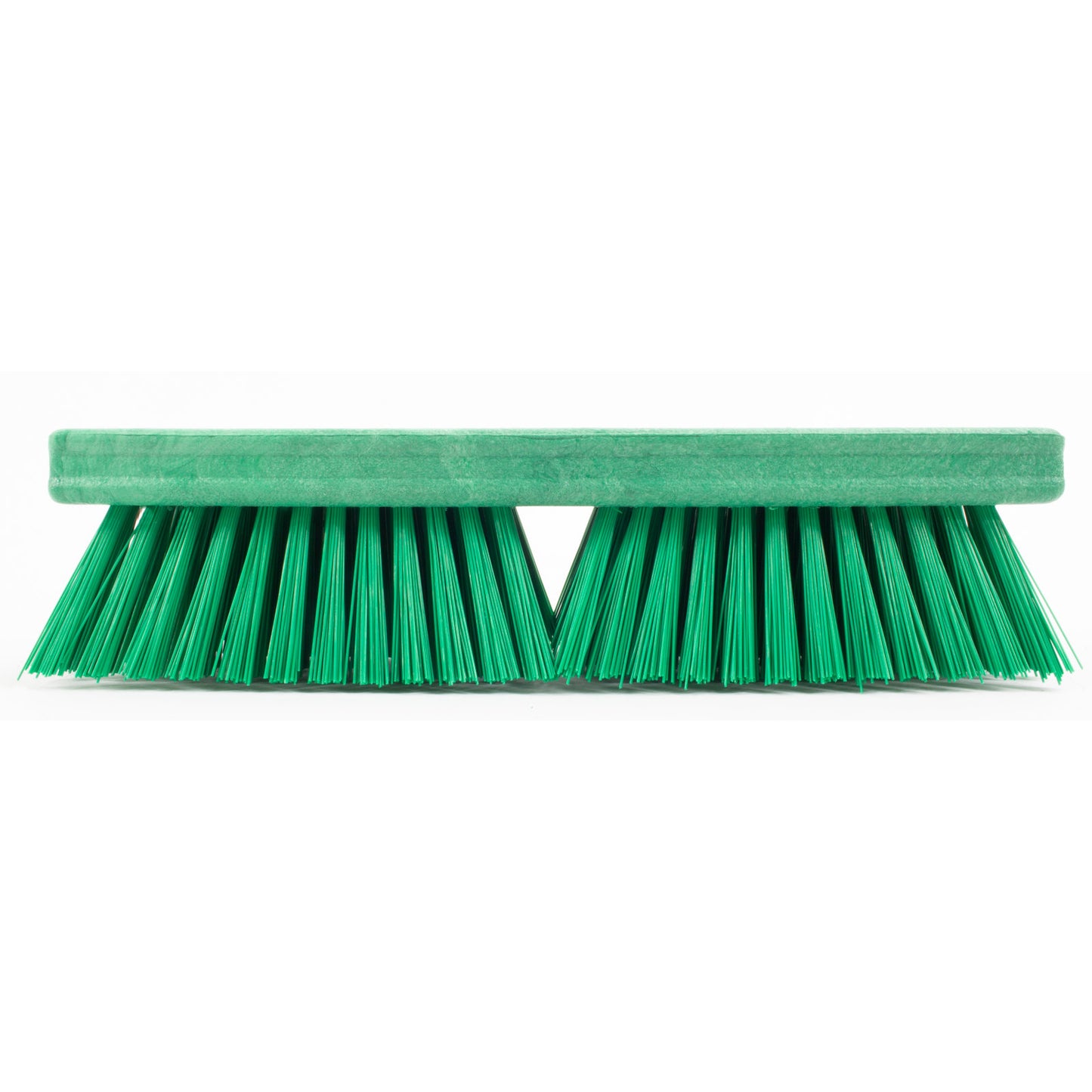 Carlisle 41722EC09 10" Green Sparta Color Coded Deck Scrub Brush