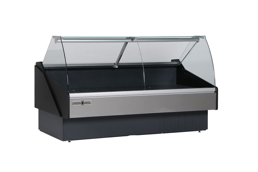 Hydra-Kool KFM-CG-50-S 52" Curved Glass Fresh Meat Case