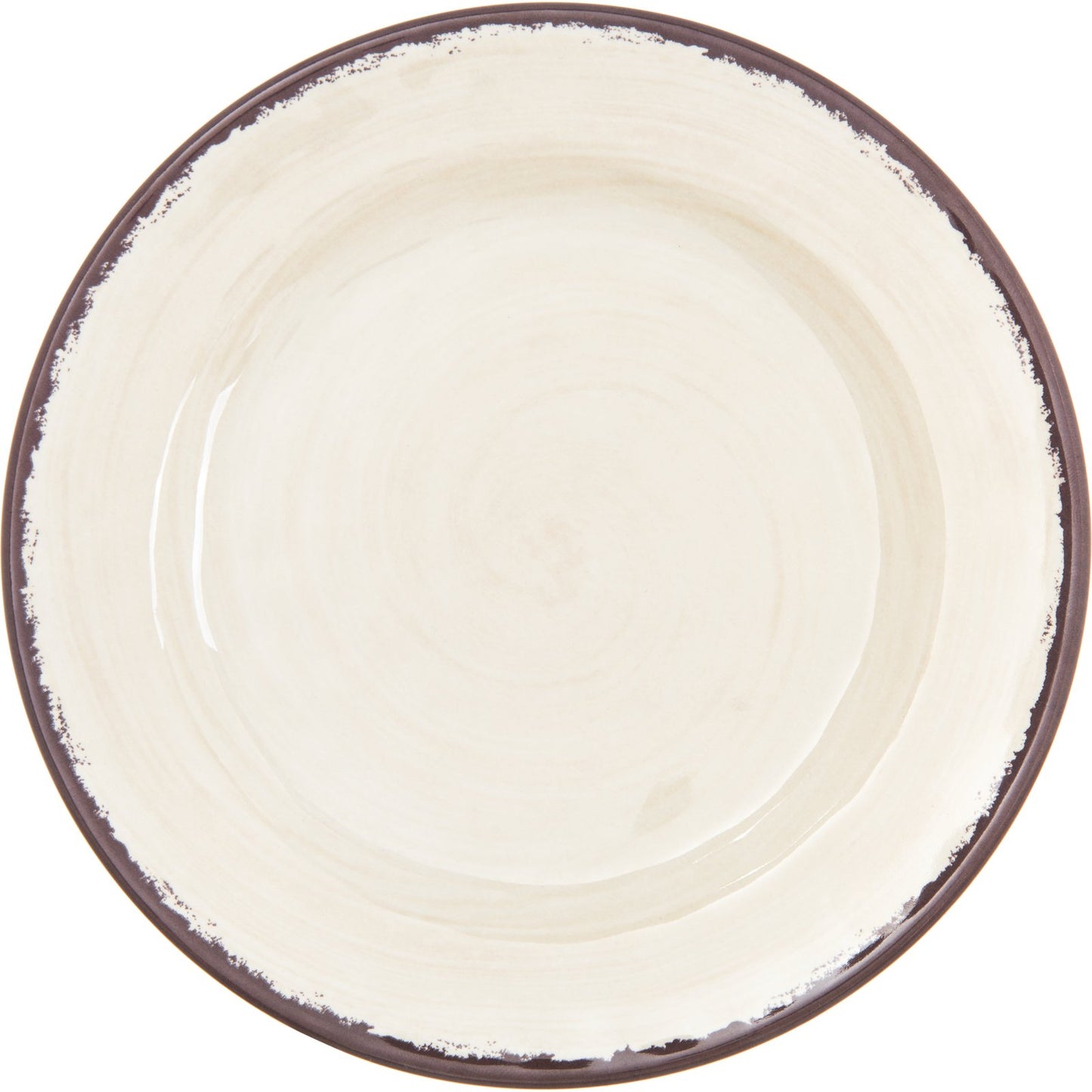 Carlisle 5400253 9" Sweet Cream Mingle Melamine Dinner Plate