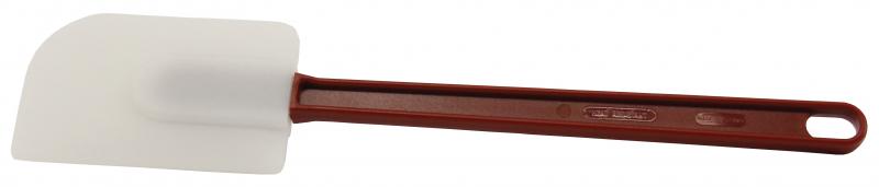 Omcan 40573 14-inch High Economy Silicon Scraper with Red Handle