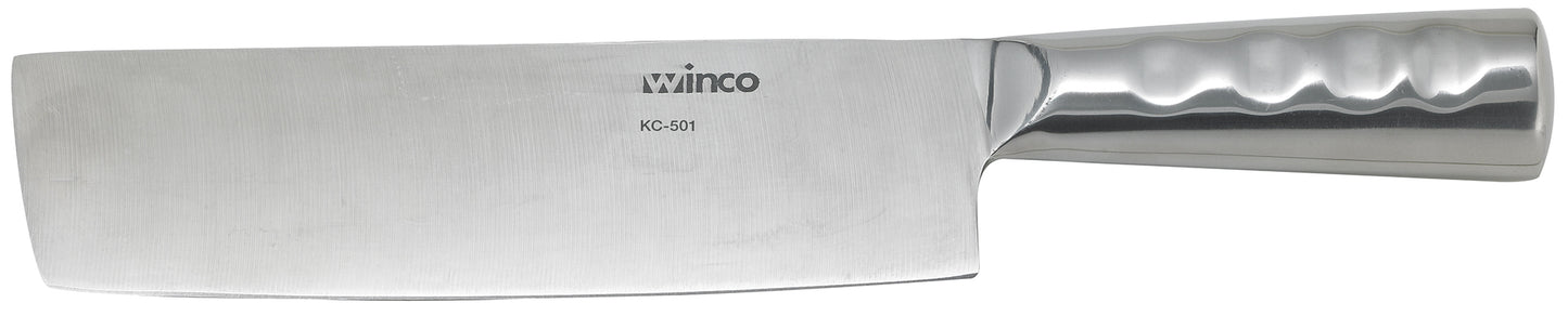 Winco KC-501 8" x 2-1/4" Blade Chinese Cleaver