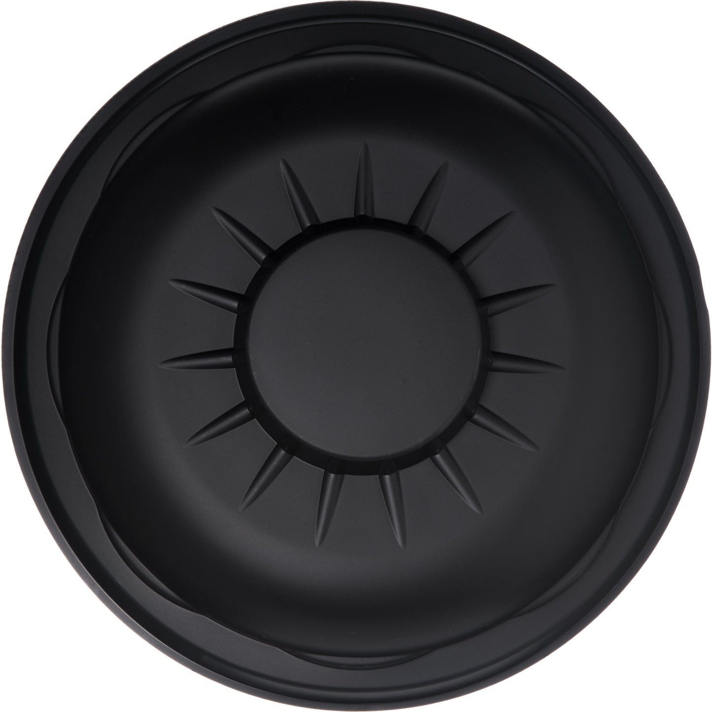 Dinex DXHHDM703 8" Black High Heat Disposable Dome (500/cs)