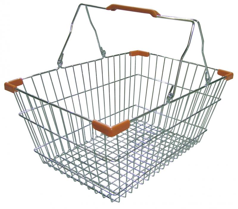 Omcan 13022 Chrome Shopping Basket