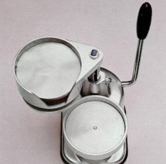 Omcan 11428 Hamburger Press Patty Maker with 5.2" Diameter