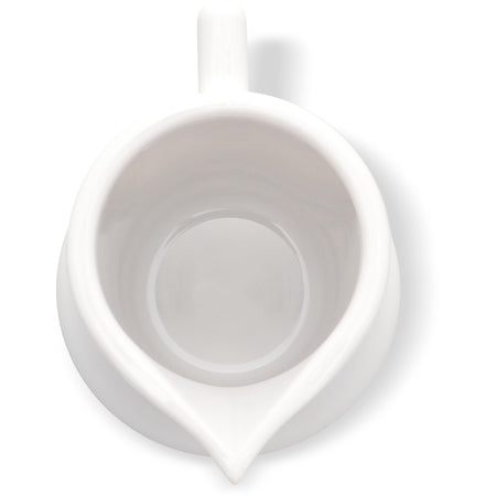 Carlisle 456302 2.9 oz White SAN Creamer/Pitcher