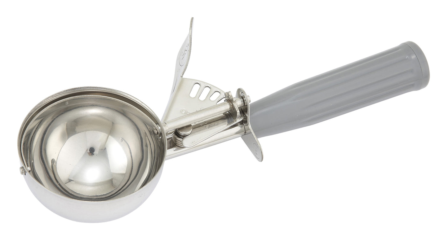 Winco ICD-8 Size 8 Gray Ice Cream Disher
