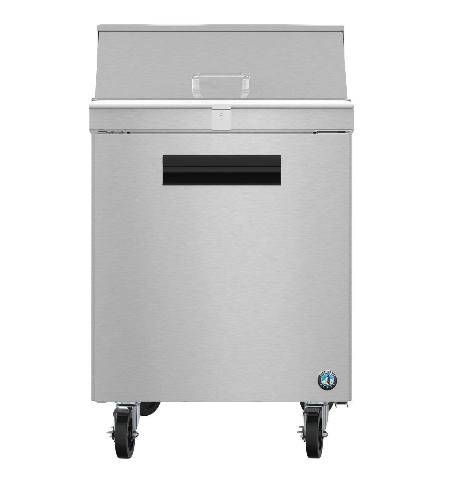 Hoshizaki SR27B-8 One Section Stainless Doors Sandwich Prep Table Refrigerator