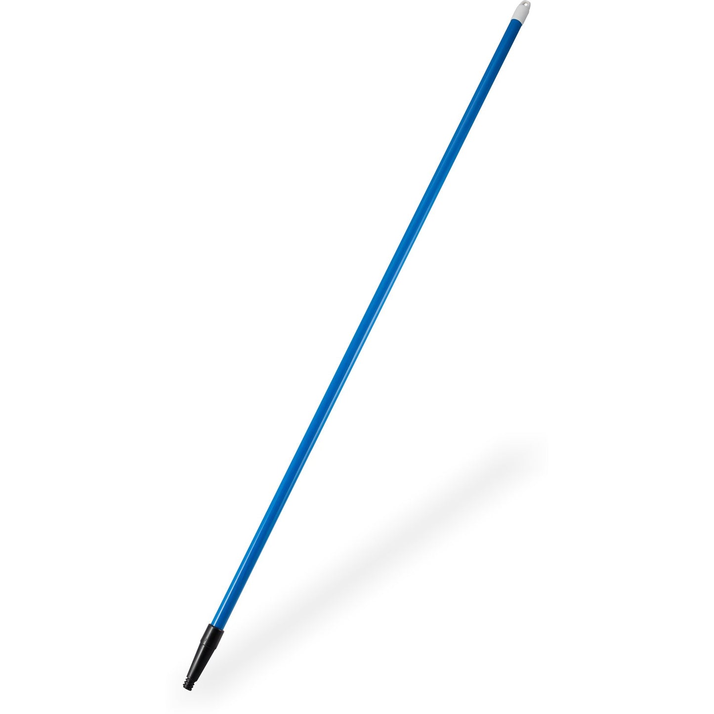 Carlisle 4022014 60" Blue Fiberglass Sparta Spectrum Tapered/Threaded Handle