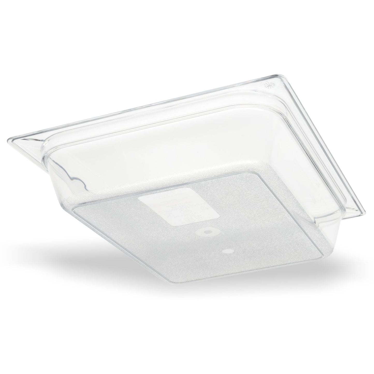Carlisle 10220B07 1/2 Size Clear Polycarbonate StorPlus Food Pan, 2.5" Deep