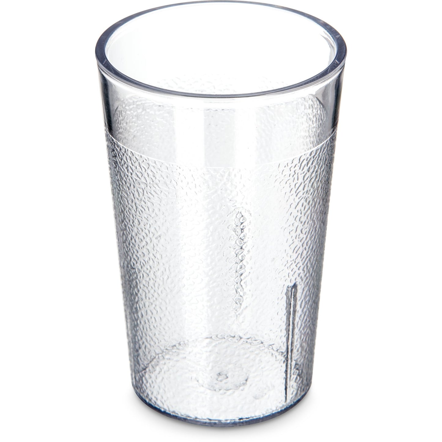 Carlisle 5501-207 5 oz Clear SAN Stackable Plastic Tumbler