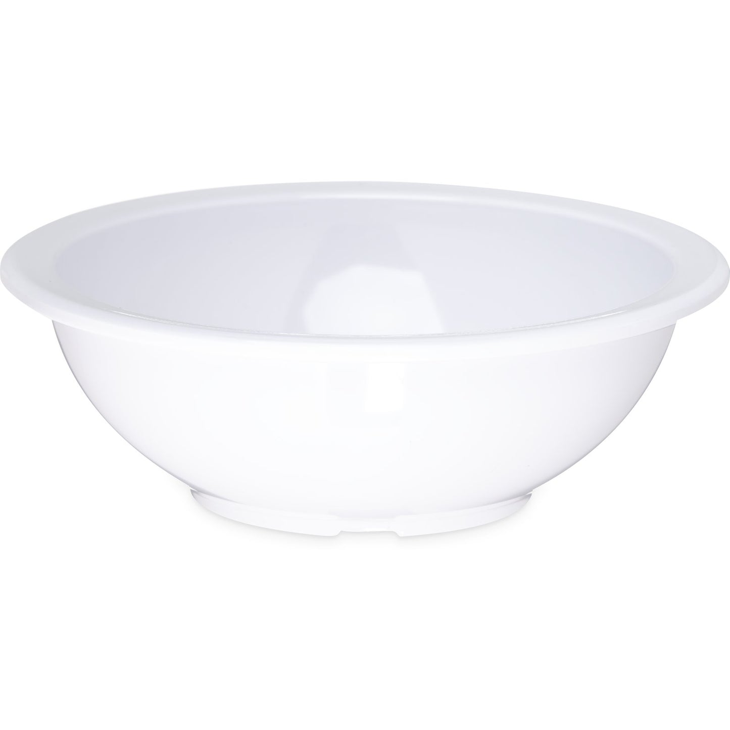 Carlisle KL11502 16 oz White Kingline Melamine Chowder Bowl