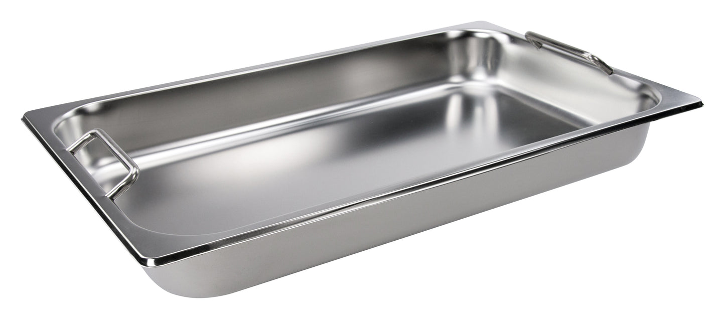 Winco SPF2-HD Full-size Stainless Steel Steam Pan w/ Handles