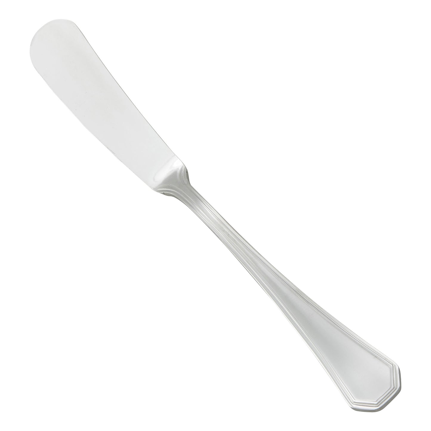 Winco 0035-12 Victoria Butter Spreader, 18/8 Extra Heavyweight