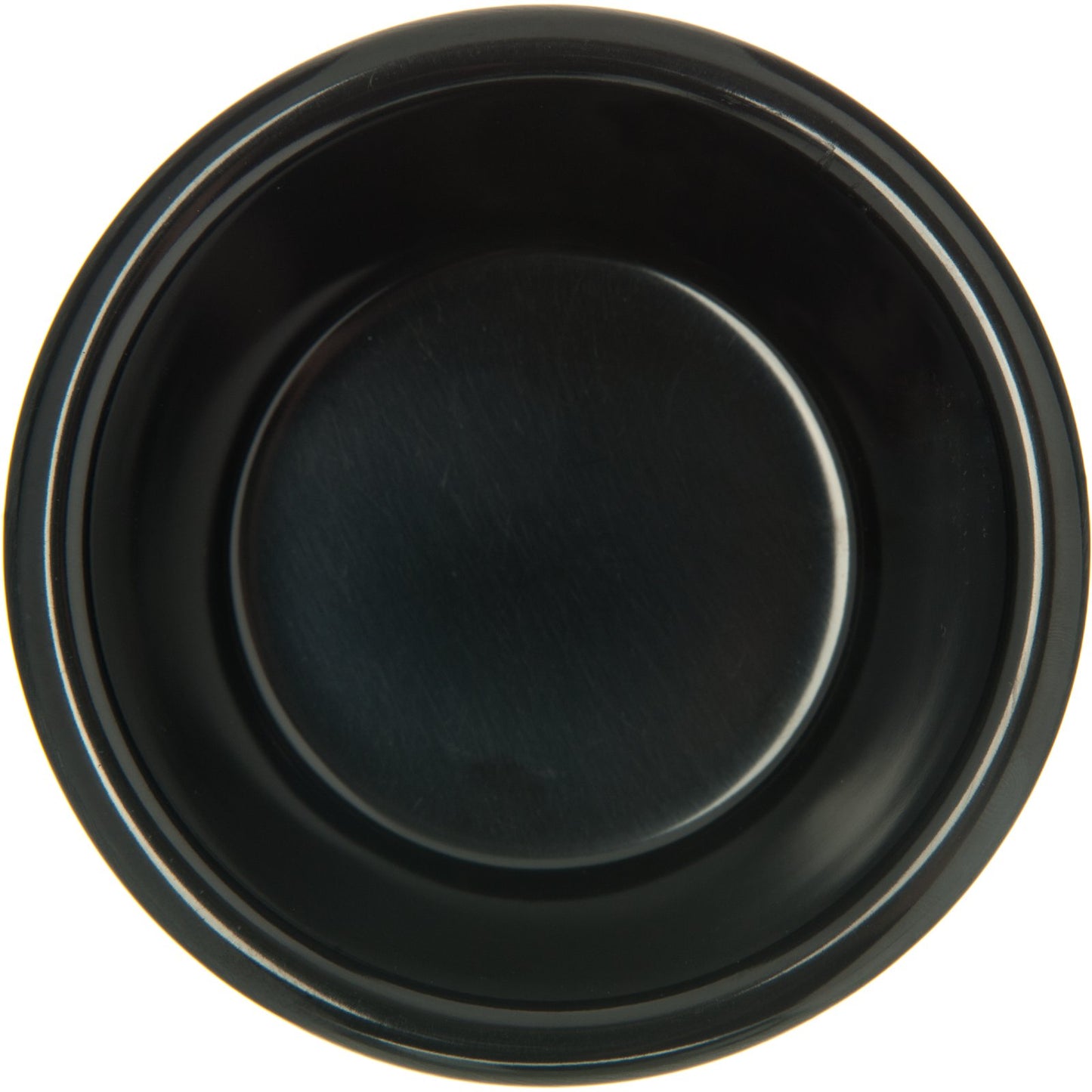 Carlisle S29003 6 oz Black Melamine Smooth Bowl Ramekin