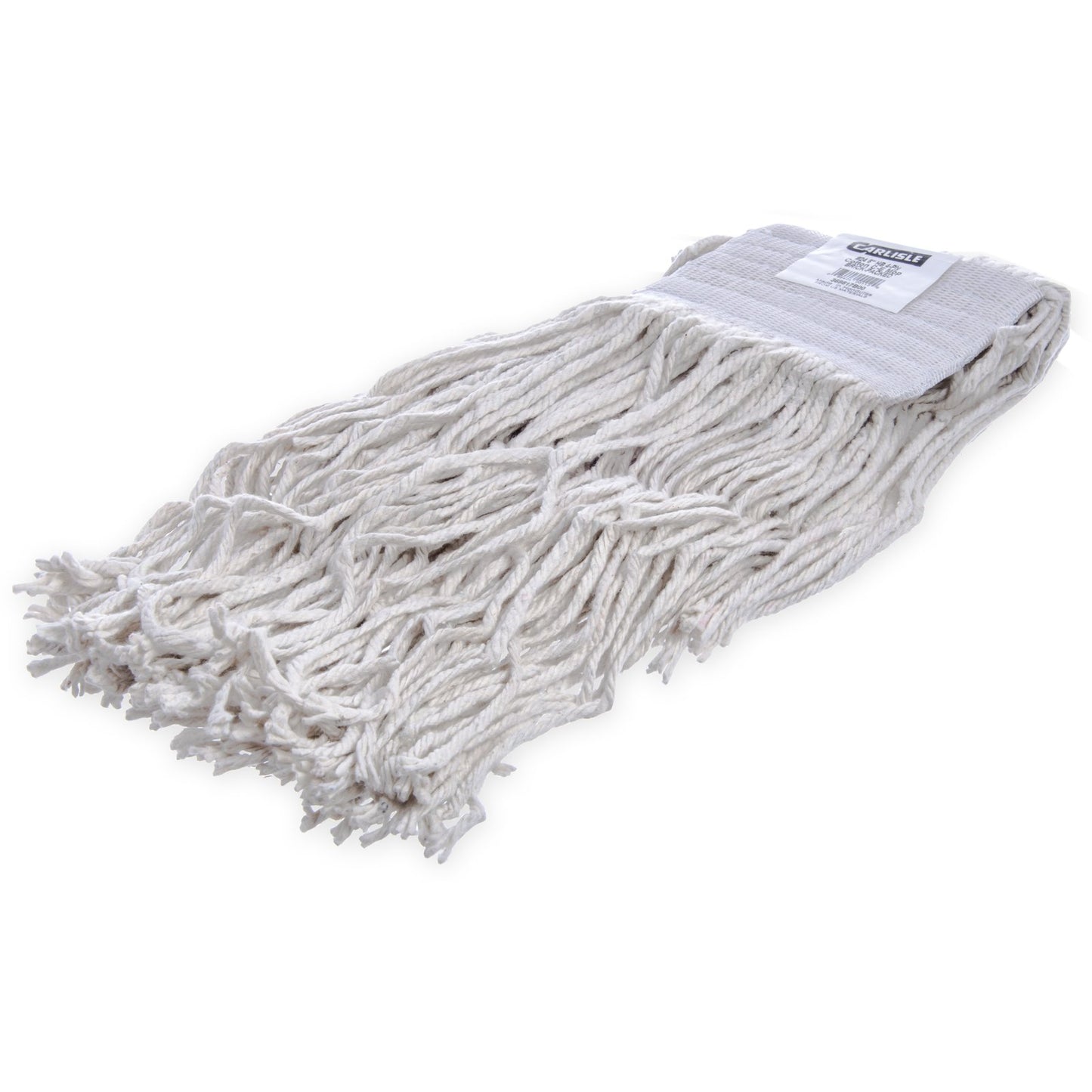 Carlisle 369817B00 5" White Cotton #24 Large Cut-End Mop