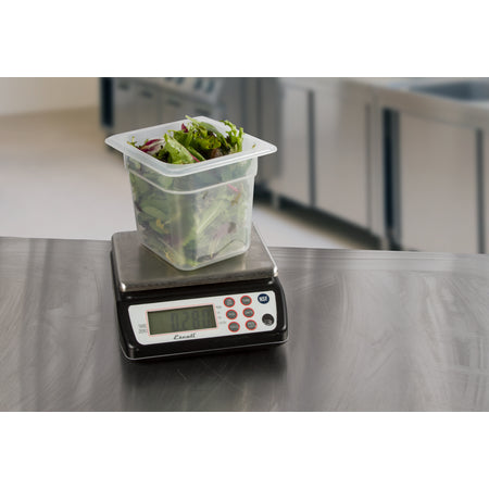 Carlisle SCDG33BK Black Square Professional Digital Scale
