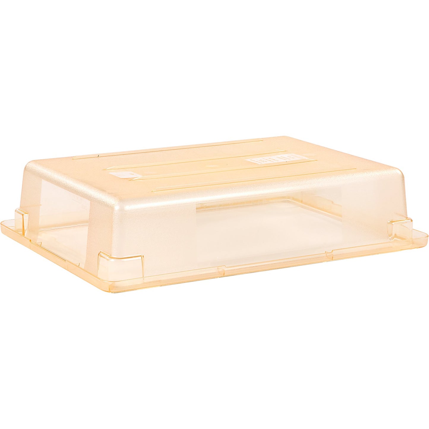 Carlisle 10621C22 8.5 gal Yellow Polycarbonate StorPlus Color-Coded Food Storage Container