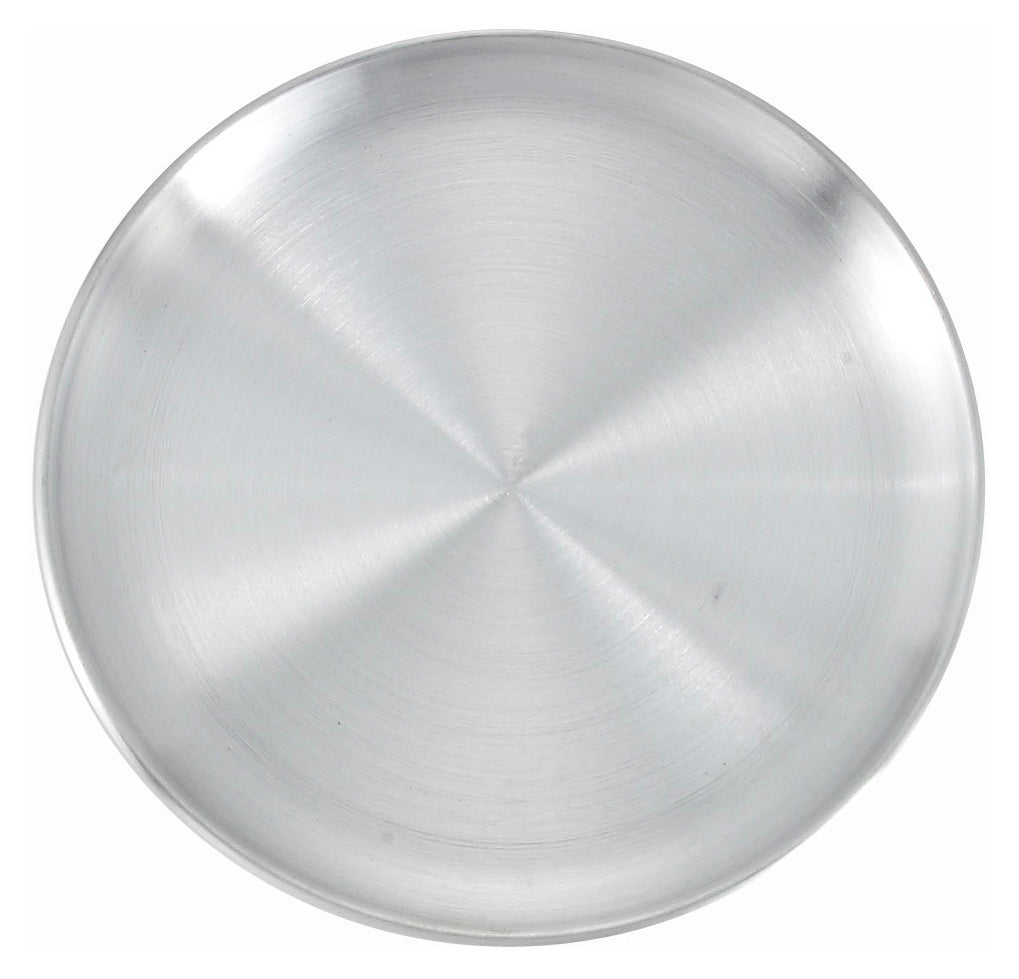 Winco APZC-8 8" Aluminum Coupe Style Pizza Tray