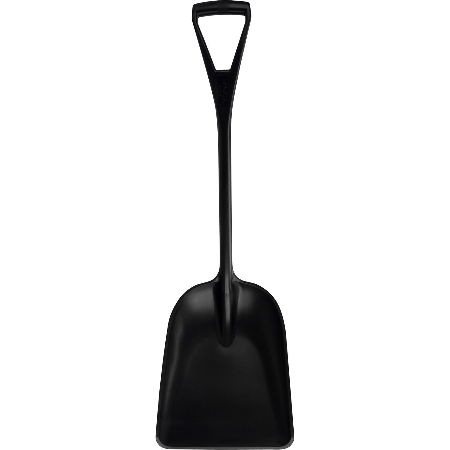 Carlisle 41077EC03 13.75" x 16.5" Black Sparta Sanitary Shovel