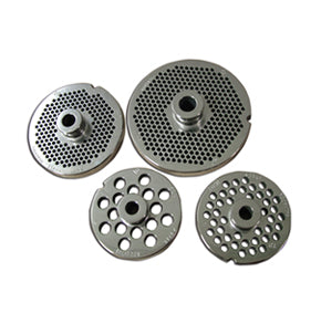 Omcan 11205 #22 One Notch/Round European Style Stainless Steel Plate with Hub, 18mm (3/4")