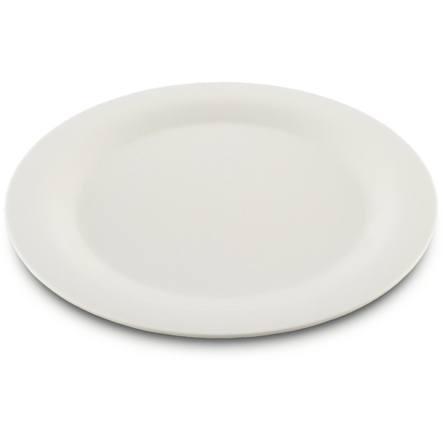 Carlisle 3300242 10.5" Bone Sierrus Melamine Narrow Rim Dinner Plate