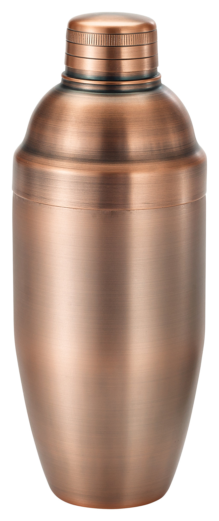 Winco BASS-24AC 24 oz. Antique Copper Finish 3-Piece After 5 Shaker Set