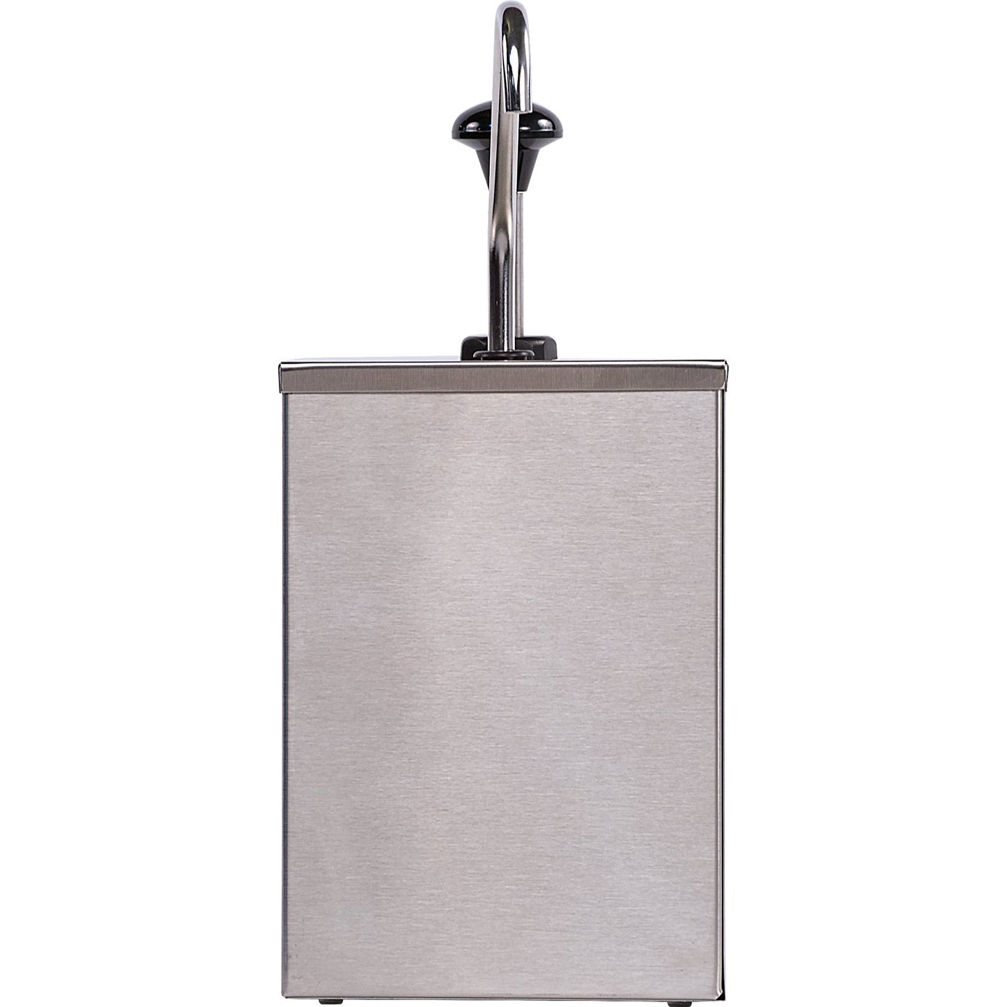 Carlisle 386010 Stainless Steel High Capacity Condiment Topping Rail with Metal Pump
