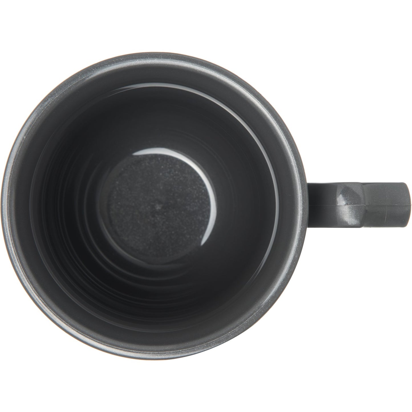 Carlisle DX500044 8 oz Graphite Grey Polypropylene Fenwick Mug