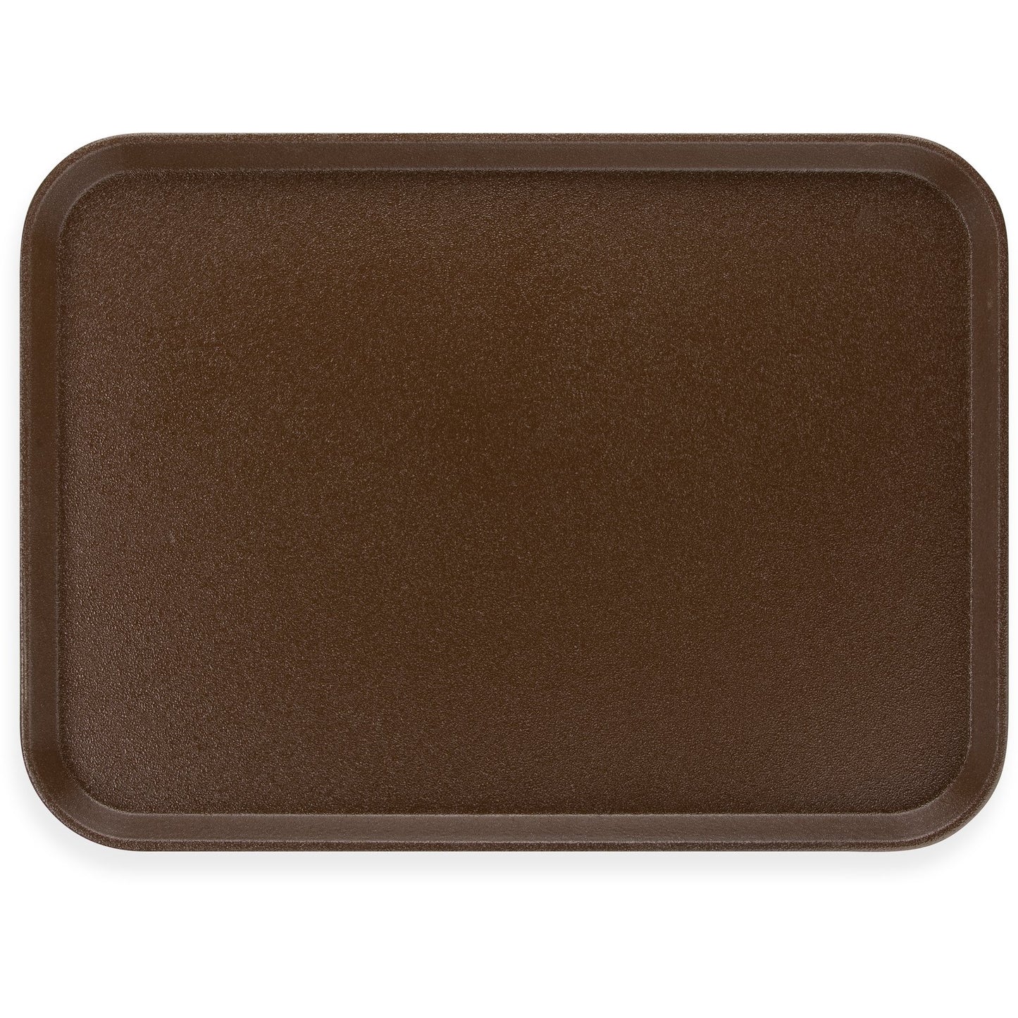 Carlisle 2216GR2Q076 22" x 16" Brown Rectangle Griptite 2 Tray