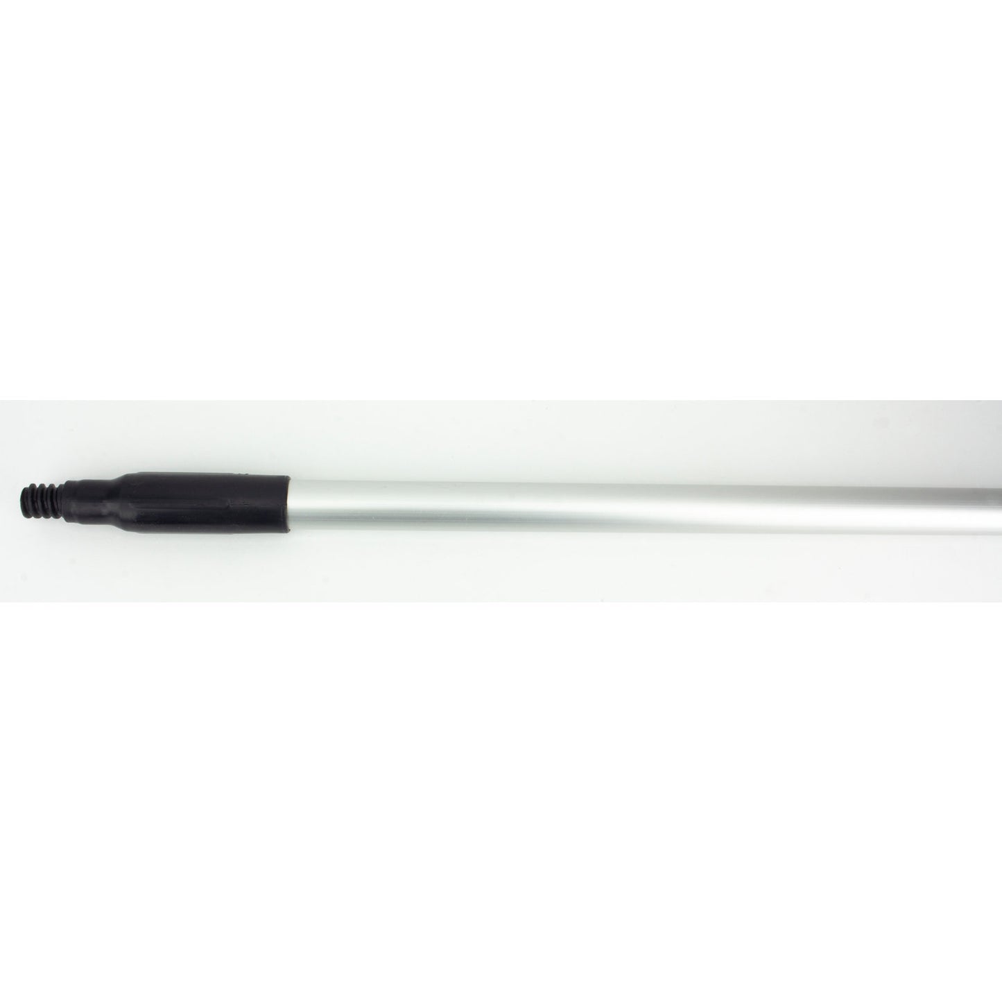 Carlisle 40216EC03 48" Black Natural Aluminum Handle with Color-Coded Tip and Hang Up Cap