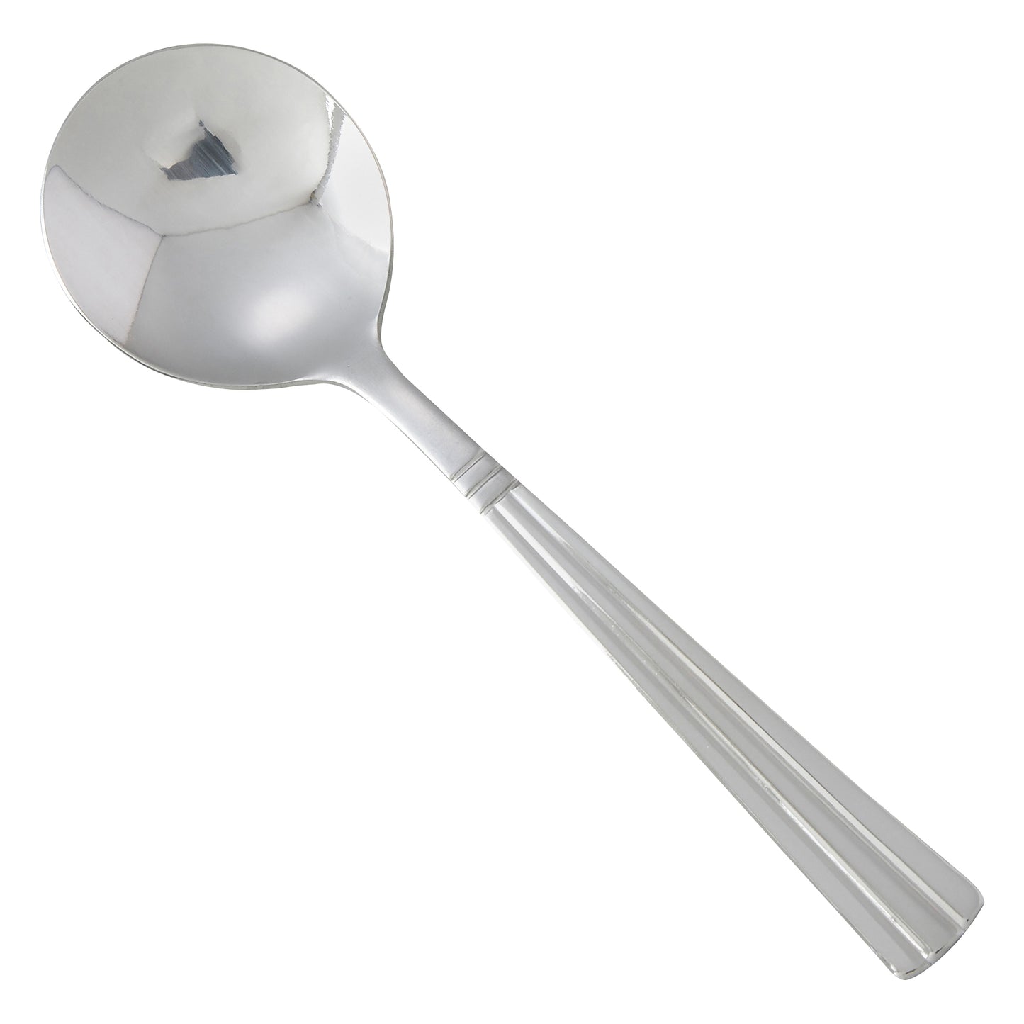 Winco 0007-04 Regency Bouillon Spoon, 18/0 Heavyweight