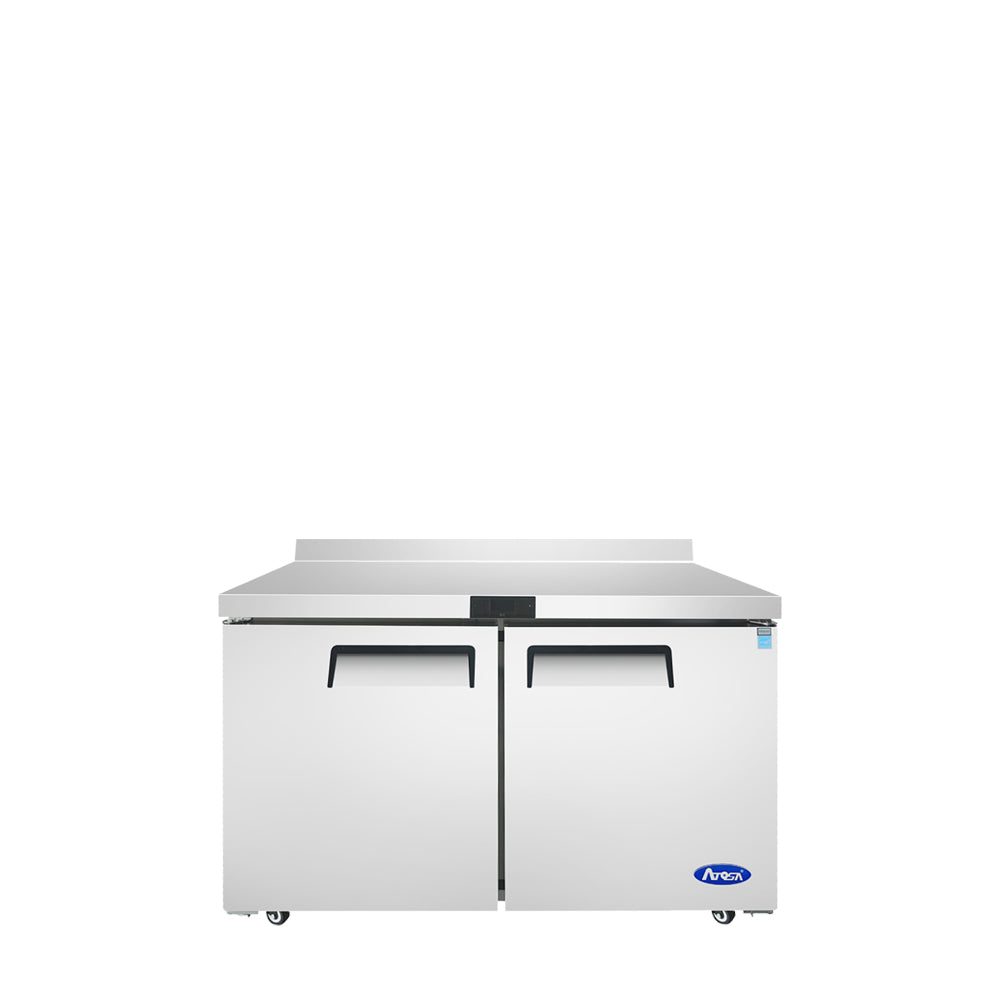 Atosa MGF8409GR 48" Worktop Refrigerator with Backsplash