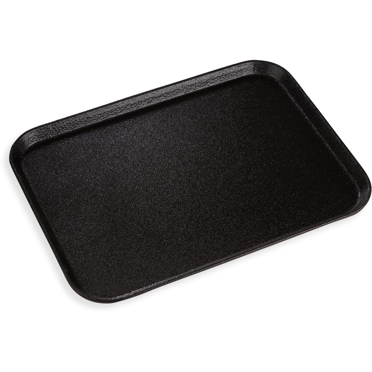 Carlisle 2015GR2004 20" x 15" Black Rectangle Griptite 2 Tray