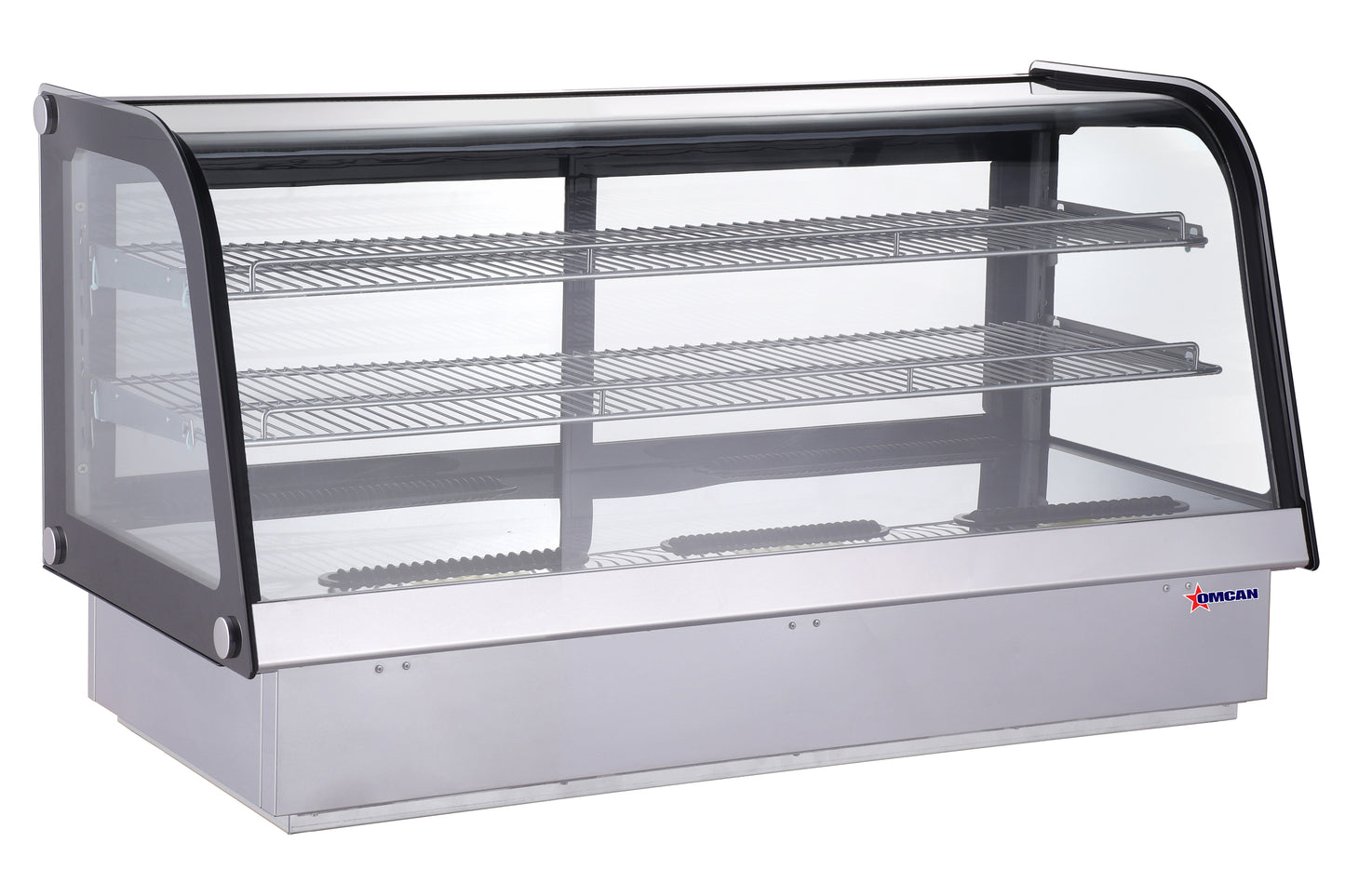 Omcan 47561 157 L / 5.54 cu.ft. 48" Drop-in Refrigerated Showcase