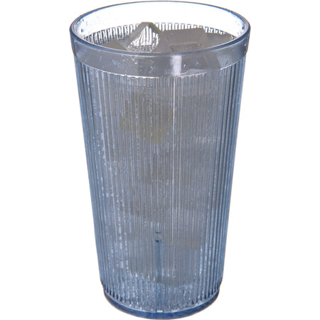 Carlisle 402054 20.7 oz Blue SAN Crystalon Stack-All Tumbler