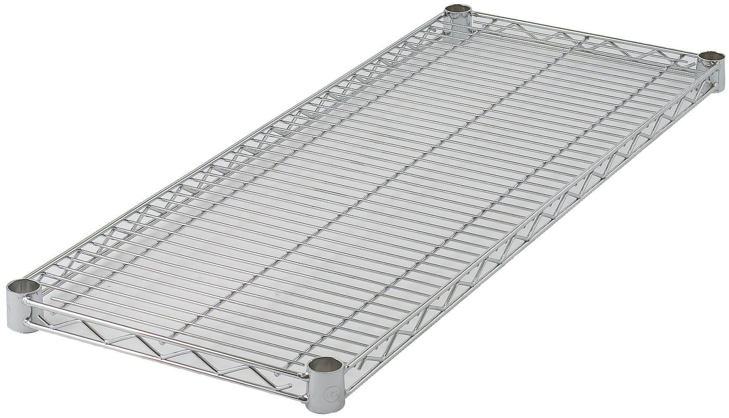 Winco VC-1472 14" x 72" Chrome-Plated Wire Shelf
