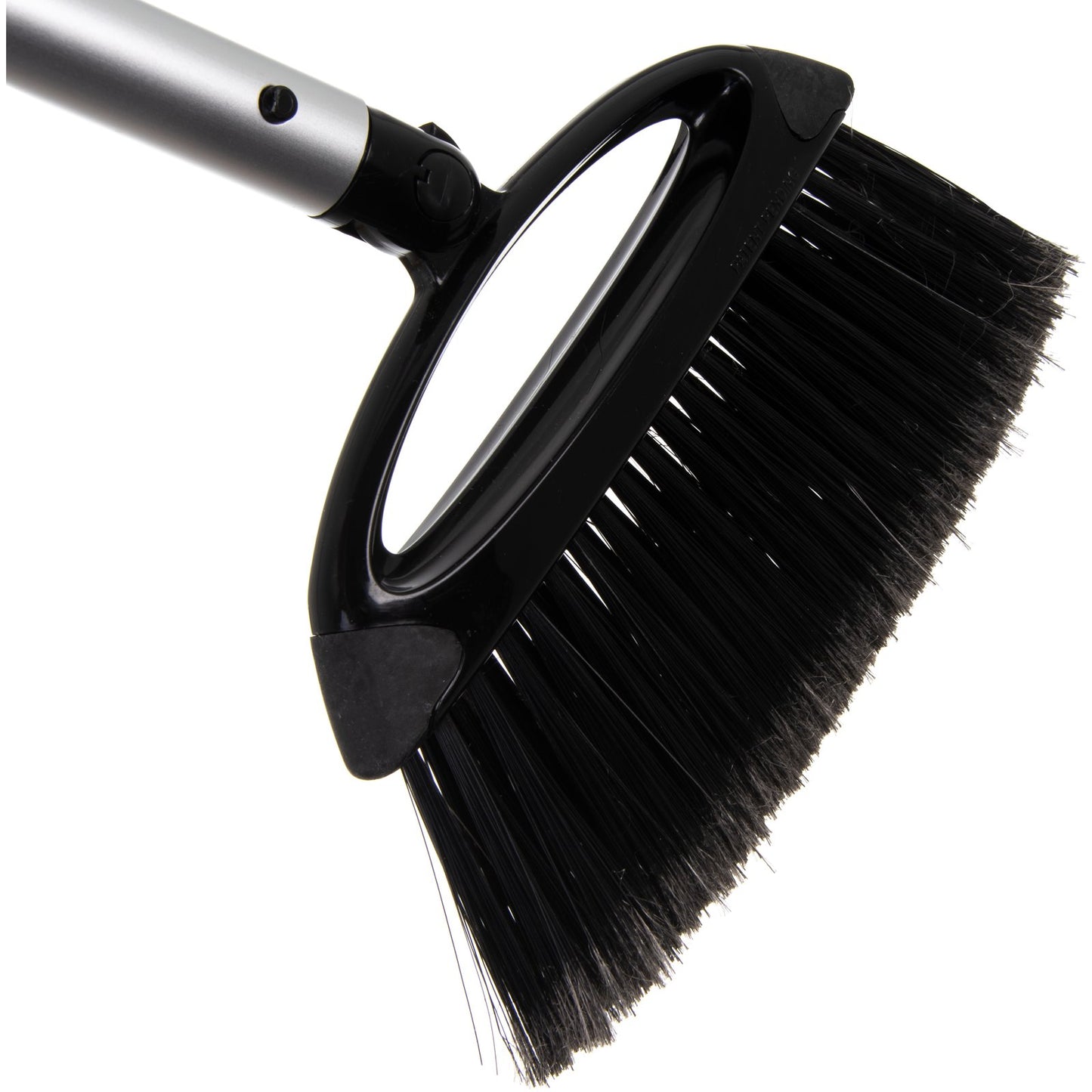 Carlisle 36141603 41" Black Duo-Pan Upright Dust Pan & Broom
