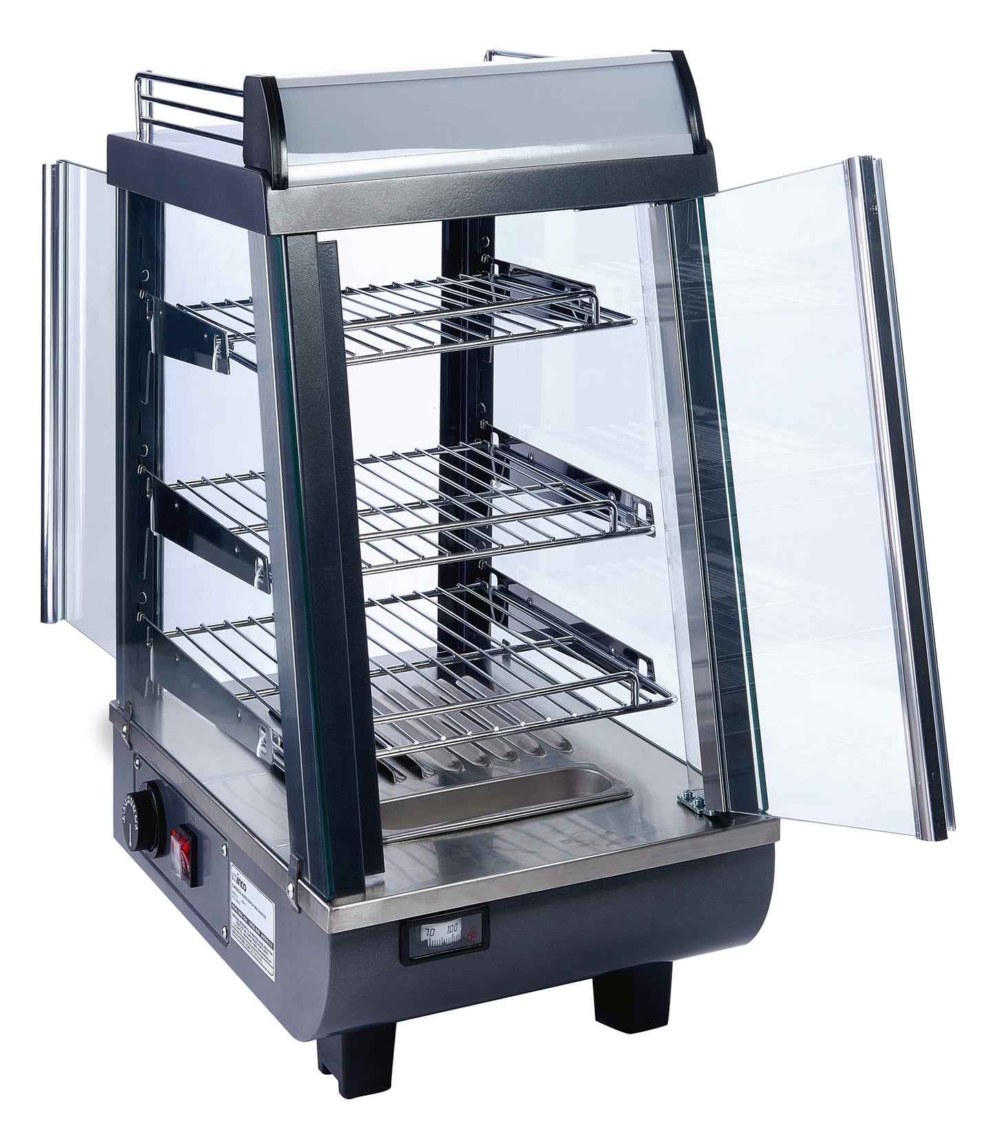 Winco HDM-13 13.5" Heated Display Merchandiser