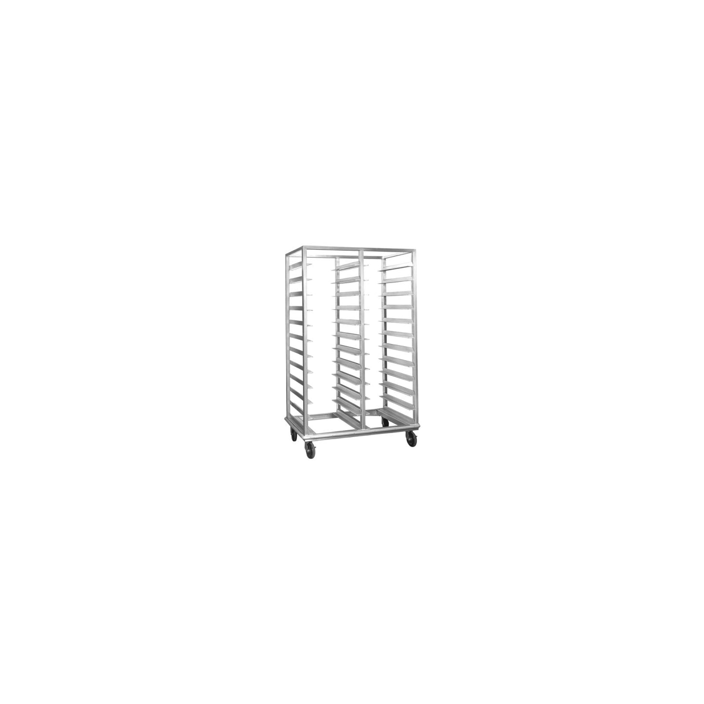 Dinex DXP2A72182640 Silver Aluminum Angle Guide Rack