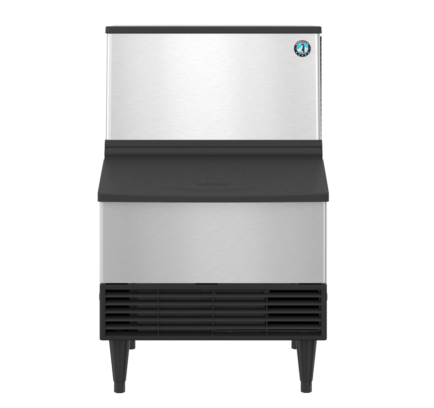 Hoshizaki KM-231BAJ Crescent Cuber Icemaker, Water-cooled, Built in Storage Bin