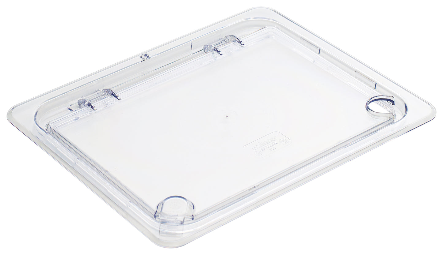 Winco SP7200H 1/2 Size Clear Hinged Lid Cover for SP7202/7204/7206/7208