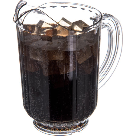 Carlisle 554607 60 oz Clear SAN Versapour Pitcher