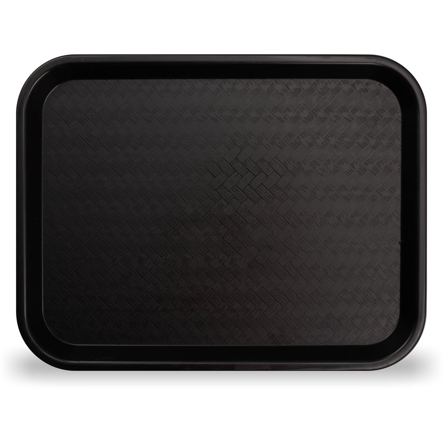 Carlisle CT101403 10" x 14" Black Cafe Fast Food Cafeteria Tray