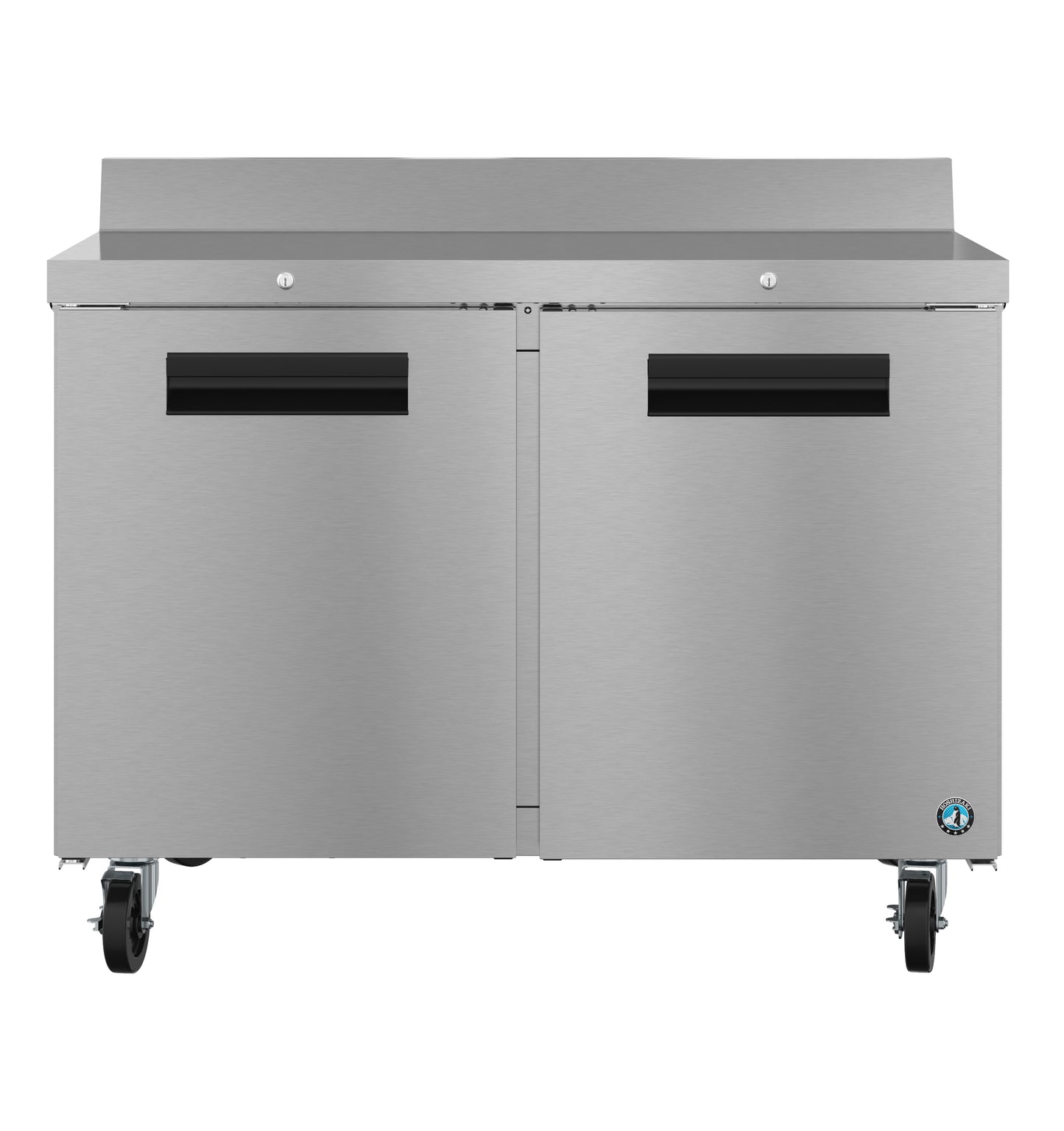 Hoshizaki WR48B-01 Two Section Stainless Doors Worktop Refrigerator