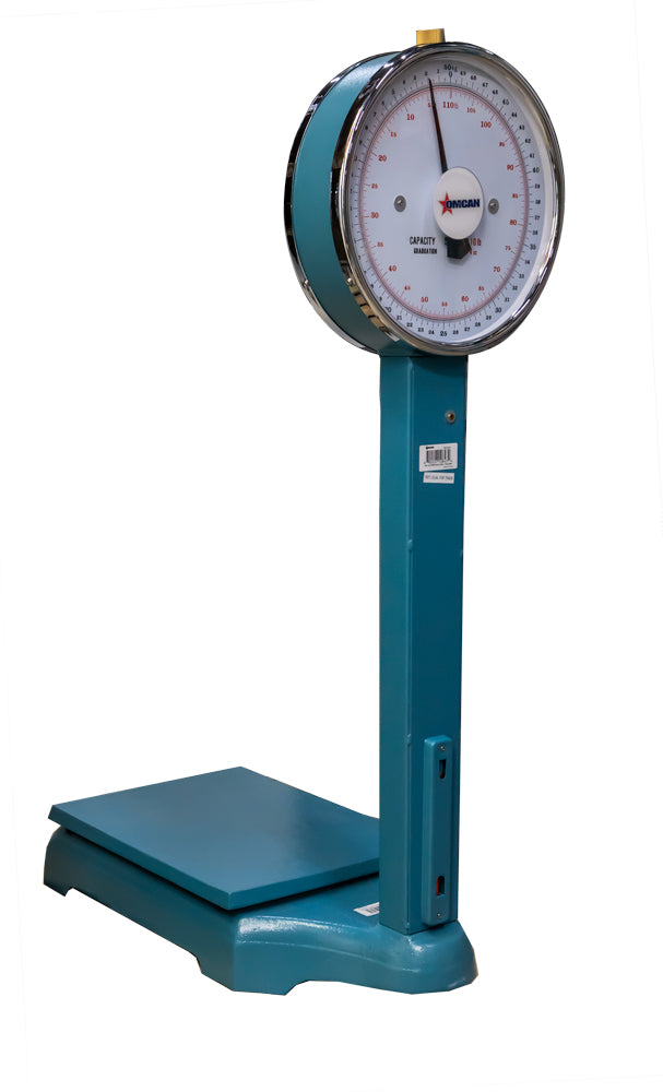 Omcan 10843 50 kg/ 110 lbs Platform Scale