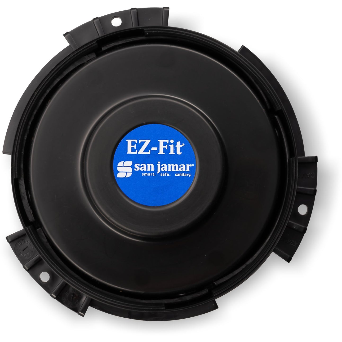 San Jamar C2410SM Black Surface-Mount EZ-Fit Dispenser for 8-46oz Cup