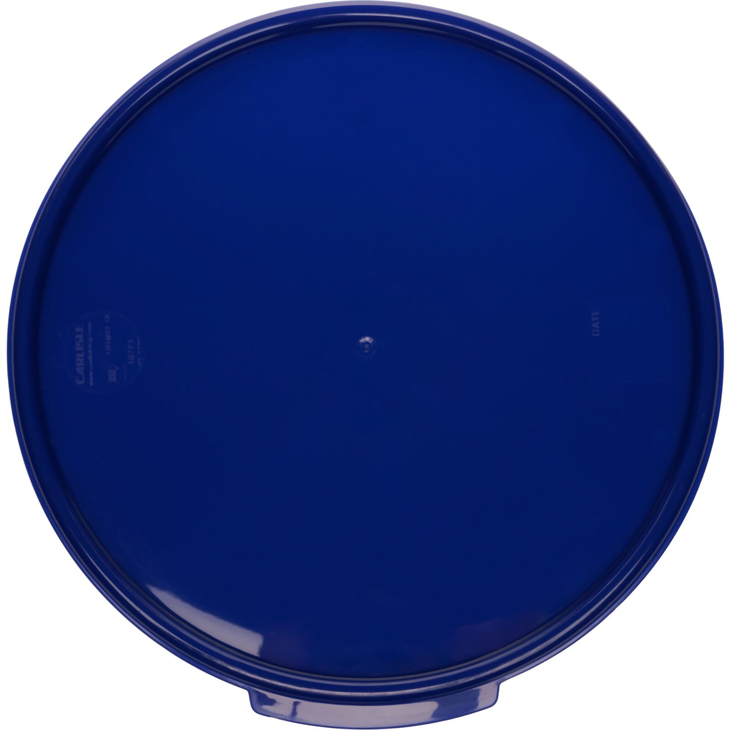 Carlisle 1077360 12 - 22 Qt Polypropylene StorPlus Color-Coded Food Storage Container Lid