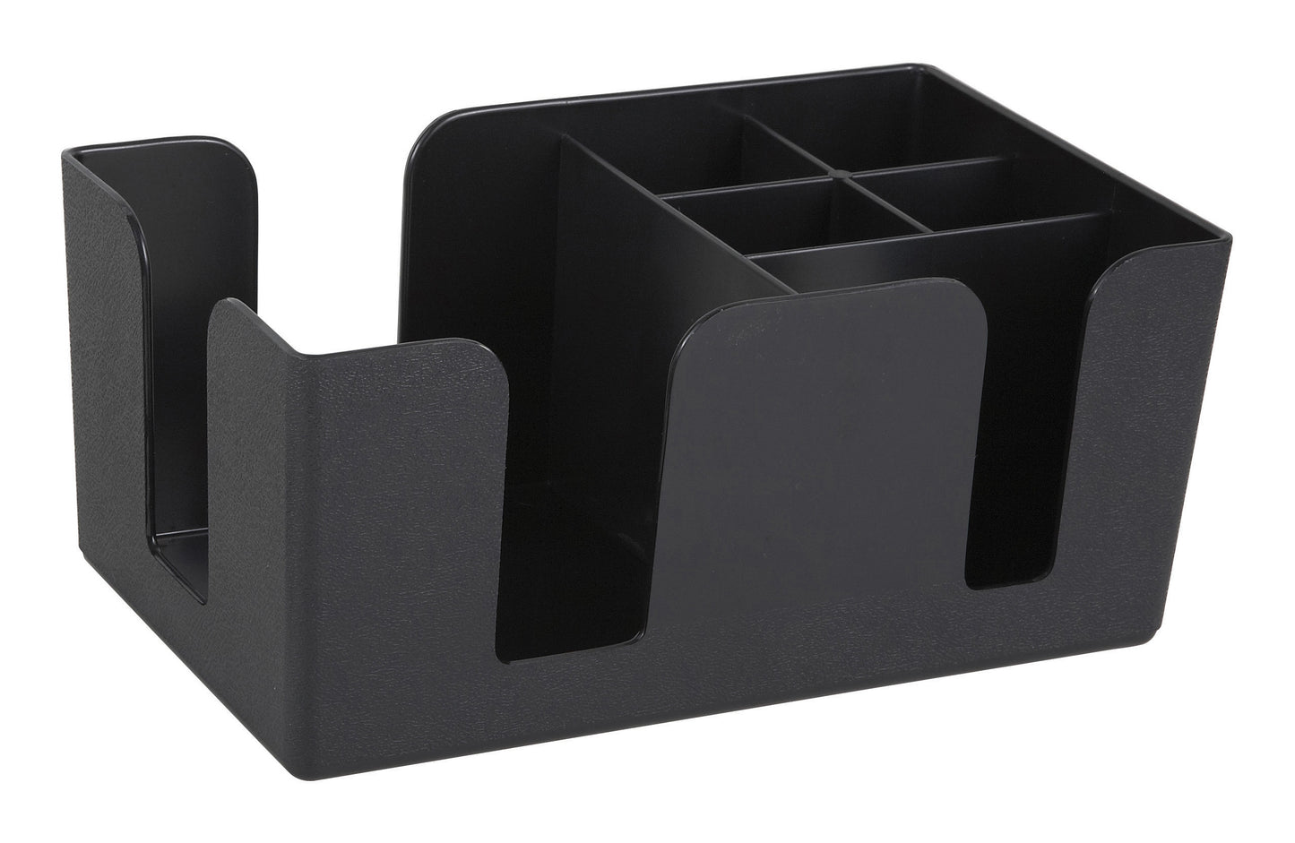 Winco BC-6 6-Compartment Plastic Condiment Caddy