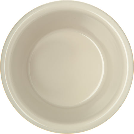 Carlisle S282-842 3 oz Bone Melamine Smooth Ramekin - Cash & Carry (12/st)